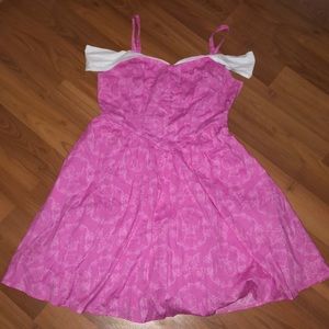 Disney sleeping beauty inspired dress